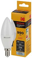 Лампочка светодиодная Kodak LED KODAK B35-11W-840-E14 E14 / Е14 11Вт свеча нейтральный белый свет