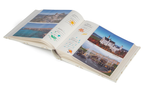 Фотоальбом Image Art IA-BBM46200 серия 124 классический с кармашками книжный переплёт 10х15 50 листов 200 фото фото 9