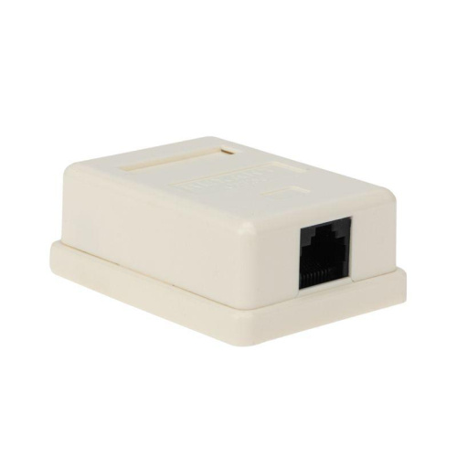 Рoзетка компьютерная внешняя, 1-порт RJ-45 (8P8C), UTP, CAT5E REXANT