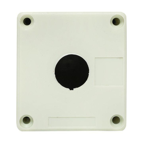 Корпус КП101 пластиковый 1 кнопка белый EKF PROxima cpb-101-w фото 3