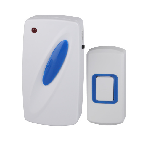 Звонок дверной ЭРА C93 беспроводной от сети белый с синим 6 мелодий фото 7