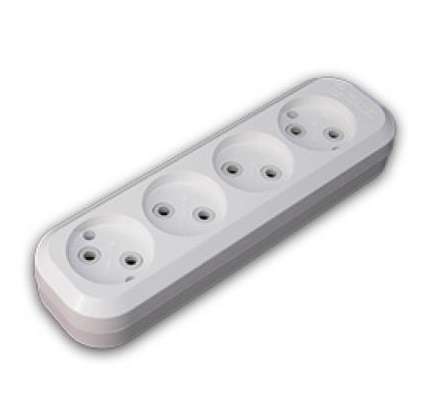 фото Колодка удлинителя 4-м без заземл. Makel MGP141 Колодка удлинителя 4-м без заземл. Makel MGP141