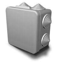 фото Коробка распаячная ОП 80х80х55мм IP54 ГУСИ С3В87 Евро Коробка распаячная ОП 80х80х55мм IP54 ГУСИ С3В87 Евро