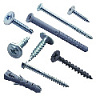 Дюбели, Шурупы, саморезы