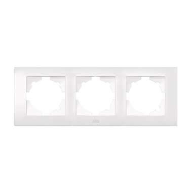 фото Рамка 3-м Cosmo бел. ABB 612-010200-227 Рамка 3-м Cosmo бел. ABB 612-010200-227