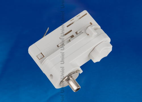 Адаптер для трехфазного шинопровода UBX-A61 WHITE 1 POLYBAG Цвет-белый
