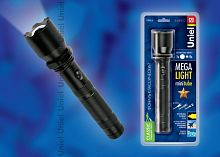 Фонарь Uniel S-LD032-C Black серии Стандарт ""Mega Light – Mini Tube"", алюминиевый корпус, 3 Watt Led, упаковка – кламшелл, 2ХD н/к, цвет – черный