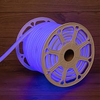Гибкий неон 16х16мм форма D 144 LED/м СИНИЙ 230В бухта 50м (c комплектом подключения) NEON-NIGHT
