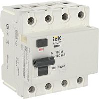 ARMAT ВДТ R10N 4P 100А 100мА тип AC IEK