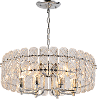 Люстра Rivoli Whitney 1050-308 8 х Е14 40 Вт хрусталь