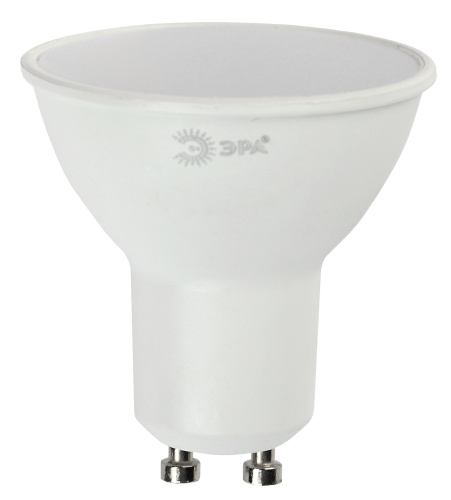 Лампочка светодиодная ЭРА STD LED MR16-10W-860-GU10 GU10 10Вт софит холодный дневной свет фото 3
