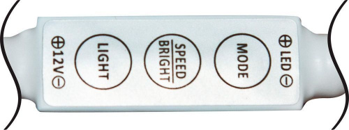 Контроллер для светодиодной ленты (одноцветной) 12V MAX^144w c разъемами DM111 и LD107,  LD50 фото 2