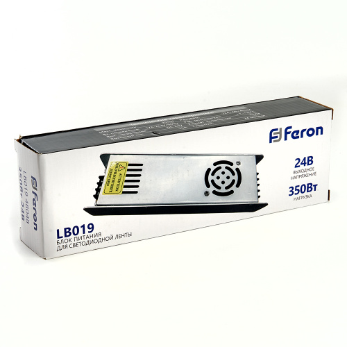 Трансформатор электронный для светодиодной ленты 350W 24V (драйвер), LB019 FERON фото 6