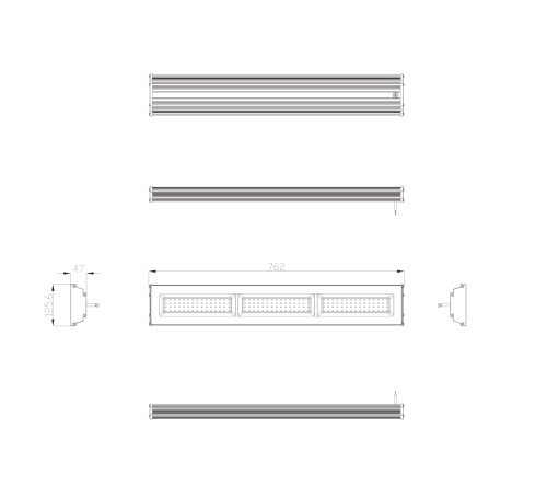 SPP-403-0-50K-150 ЭРА Cветильник cветодиодный подвесной IP65 150Вт 15750Лм 5000К Кп<5% КСС Д IC (6/1 фото 8