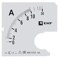 Шкала сменная для A721 10/5А-1,5 EKF PROxima s-a721-10