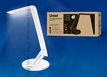 Лампа настольная TLD-509 White/LED/840Lm/4 режима-2700K, 4200K, 5000K, 6400K/Dimer/USB порт/С диммером/цвет белый