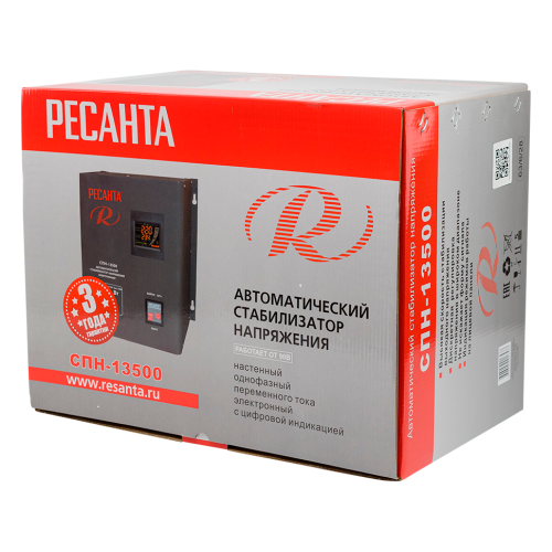 Стабилизатор напряжения РЕСАНТА СПН-13500 фото 9