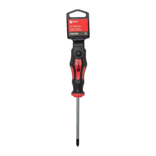 Отвертка PZ2х100мм Master Basic EKF pz-2-100-mas фото 3