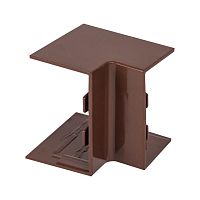 Угол внутренний (40х25) (4 шт) темное дерево EKF-Plast  ibd-40-25x4