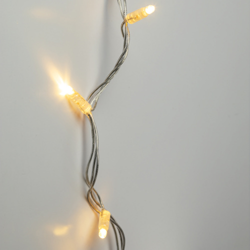Гирлянда ЭРА ERAPS-NP10 светодиодная новогодняя нить 10 м тёплый свет 100 LED фото 7