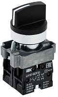Переключатель LA167-BDF33 3 полож. 2з черный IEK