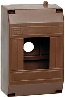 Бокс пластик. КМПн KREPTA 3 1/4 IP20 дуб IEK