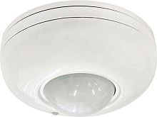 Датчик движения и освещенности 1200W 6m  120°(гориз.) 360°(верт.) белый SEN5/LX20B FERON