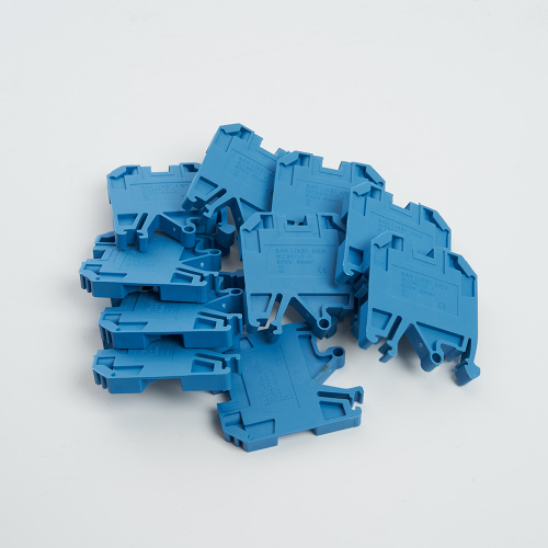 Зажим наборный изолированный (винтовой) ЗНИ - 4,0, JXB 4,0, синий, LD551-2-40 STEKKER фото 4