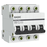 Выключатель нагрузки 4P 25А ВН-29  Basic SL29-4-25-bas