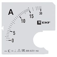 Шкала сменная для A721 15/5А-1,5 EKF PROxima s-a721-15