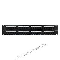 Патч-панель UTP 48хRJ-45 кат.5E 2U 19дюйм SUPRLAN 10-0405