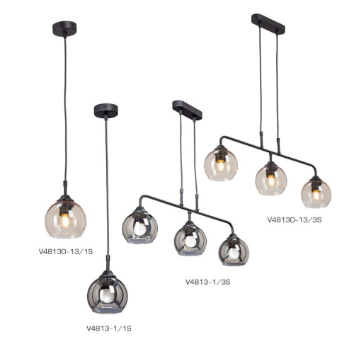 Подвес 1xE27 макс. 40Вт Vitaluce V48130-13/1S фото 2