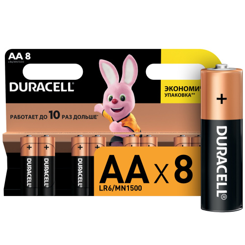 Duracell LR6-8BL BASIC (8/96/18240) фото 2