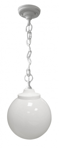 Cветильник потолочный ЭРА НСБ 01-60-251 шар опаловый подвесной на цепи IP44 Е27 max 60 Вт d250mm фото 7