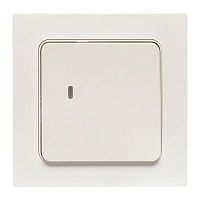 Выключатель 1-кл. Стокгольм Умный бел. Zigbee Connect EKF RCV-ST1-WD-ZB