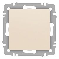 Кнопка Intro Accent 6-109-02 , 10А-250В, IP20, СУ, слоновая кость
