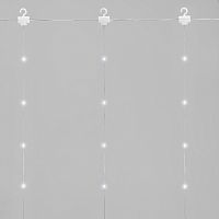 Гирлянда Светодиодный дождь из росы 3х3 м, белый, USB + пульт управления NEON-NIGHT