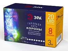 ENIN-3K ЭРА Гирлянда LED Нить Короны 3 м мультиколор, 220V, IP20 (36/864)