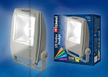 Прожектор светодиодный ULF-S02-10W/NW 110-240В Корпус серый. Цвет свечения белый. Степень защиты IP65