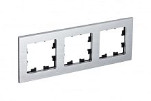 Рамка 3-м AtlasDesign Nature металл серебро SE ATN312103