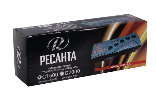 Стабилизатор напряжения РЕСАНТА С1500 фото 6