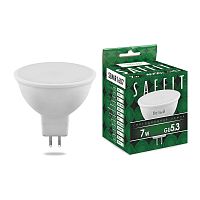 Лампа светодиодная, 7W 230V GU5.3 4000K MR16, SBMR1607 SAFFIT