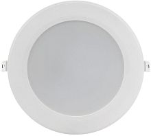 Светильник LED ДВО 1716 белый круг 18Вт 4000К IP40 IEK