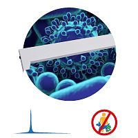 Облучатель бактерицидный NONAME ОБН01-30-011 ЭПРА открытого типа УФ-лампа Т8 G13 1х30Вт (в комплект 