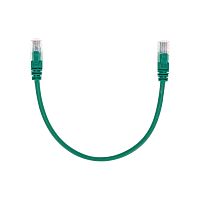 Патч-корд U/UTP, CAT 5e, RJ45-RJ45, 26AWG, LSZH, зеленый, 0,3м REXANT