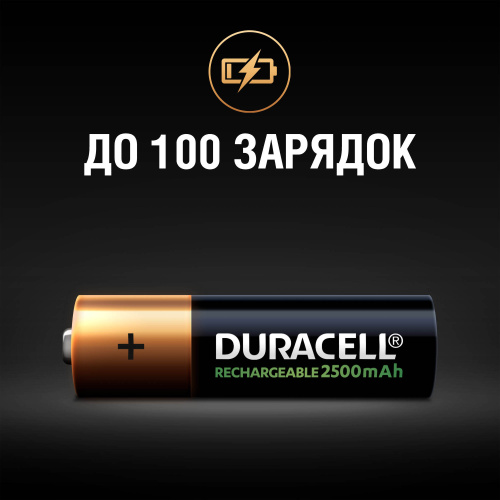 Duracell HR6-4BL 2400mAh/2500mAh предзаряженные (4/40/15000) фото 5