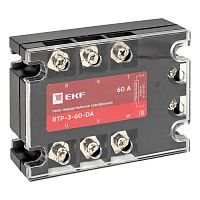 Реле твердотельное трехфазное RTP-60-DA EKF PROxima rtp-3-60-da