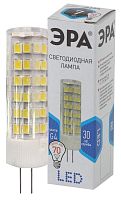 Лампочка светодиодная ЭРА STD LED JC-7W-220V-CER-840-G4 G4 7Вт керамика капсула нейтральный белый свет