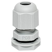 Сальник PG9 IP54 (4 шт) d отв. 16мм / d провод. 4-8 мм EKF PROxima plc-pg-9-4-r