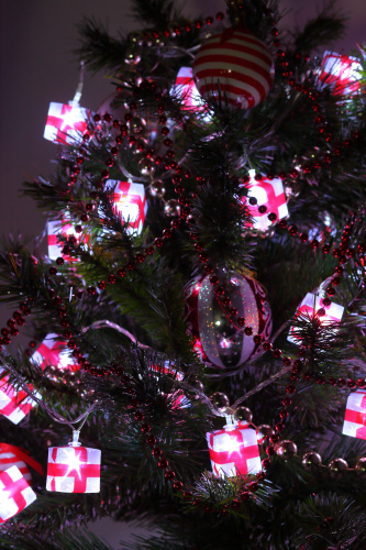 ENIN-3P ЭРА Гирлянда LED Нить Подарки 3 м холодный свет, 220V, IP20 (24/192) фото 6